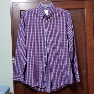 Brooks Brothers Men's Long Sleeve Button Down Cotton Shirt